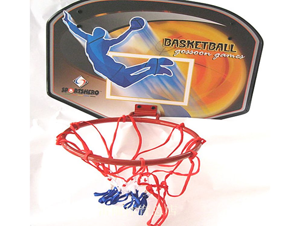 Mini Micro Basketball Set Wall Mounted Hoop Net Pump Hanging Door